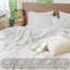 Ensemble de draps 100% coton lavé MooMee-118739900-120795469