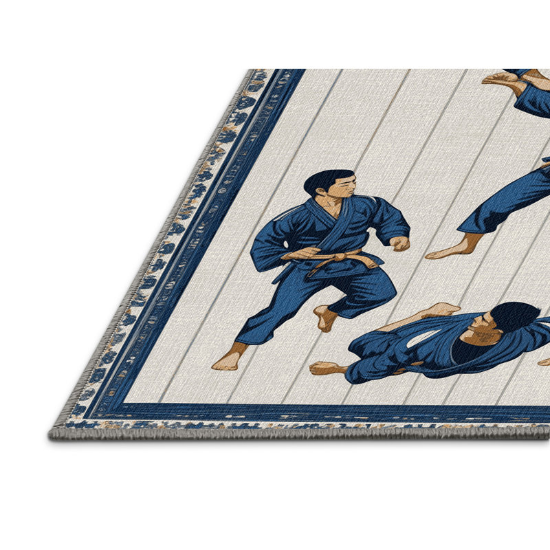  Tapis lavable de sport Judo, Tapis de couloir 2 pi x 5 pi