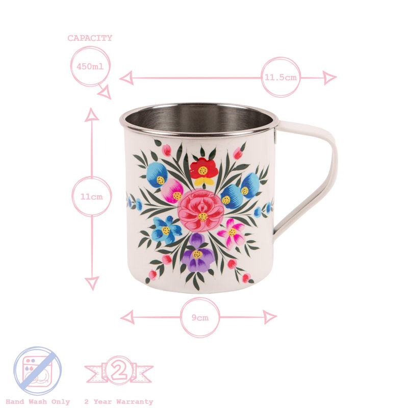 Camping Mug - 450ml, Cotton