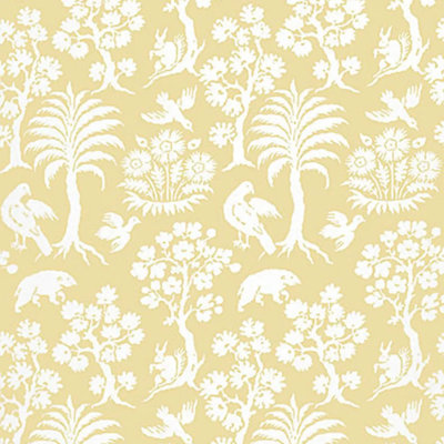 Palm Damask Wallpaper