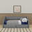 Twin XL To King Size Upholstered Daybed With Drawers-1917059020