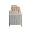 Banc de rangement en osier Angelah Tides-68821493