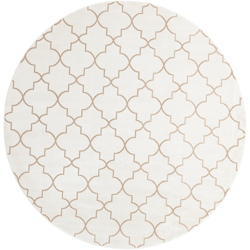 Teydgha Jill Zarin Lincoln Center Uptown Rug, Round 7'10"