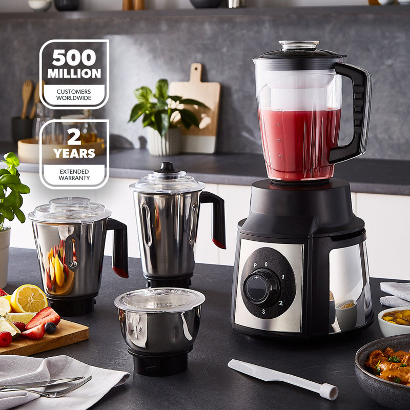 GEEPAS 1000W 5-in-1 Mixer Grinder