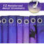 Rideau de douche d'Halloween, rideau de salle de bain Scary Night
