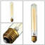60W E27 Dimmable Incandescent Vintage Edison Tube Light Bulb Amber