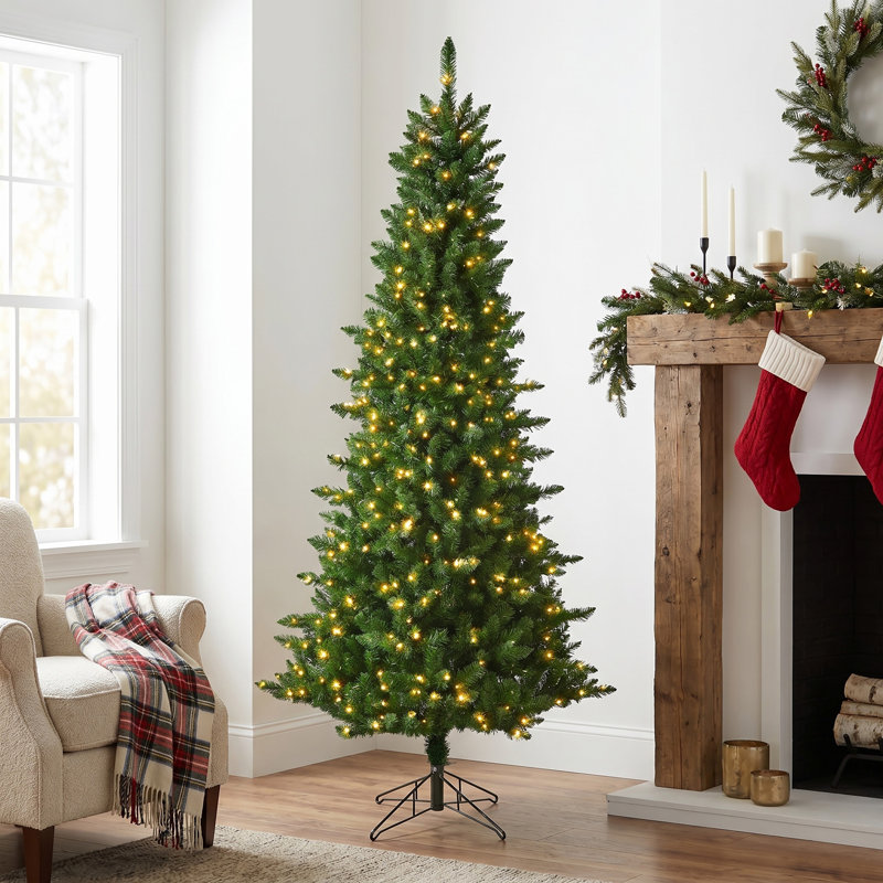 Sapin de forêt à double DEL de 2,3 m