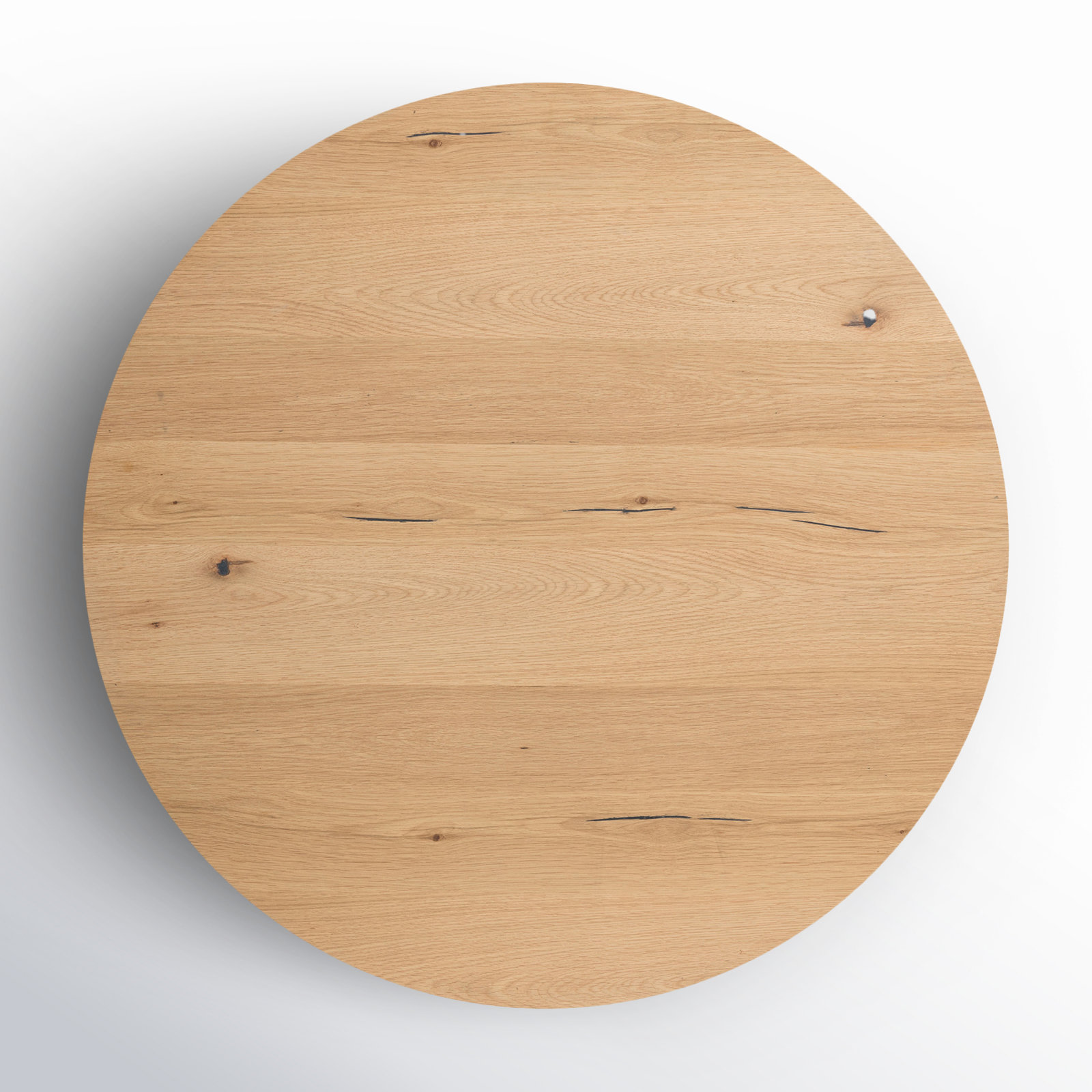 Aceton 38" Coffee Table, Light Oak Resin