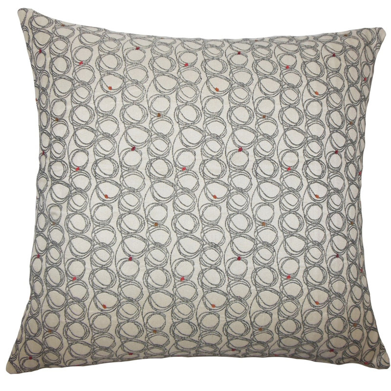 Coussin ladarius, H 20 po x l 20 po x P 5 po, Réglisse