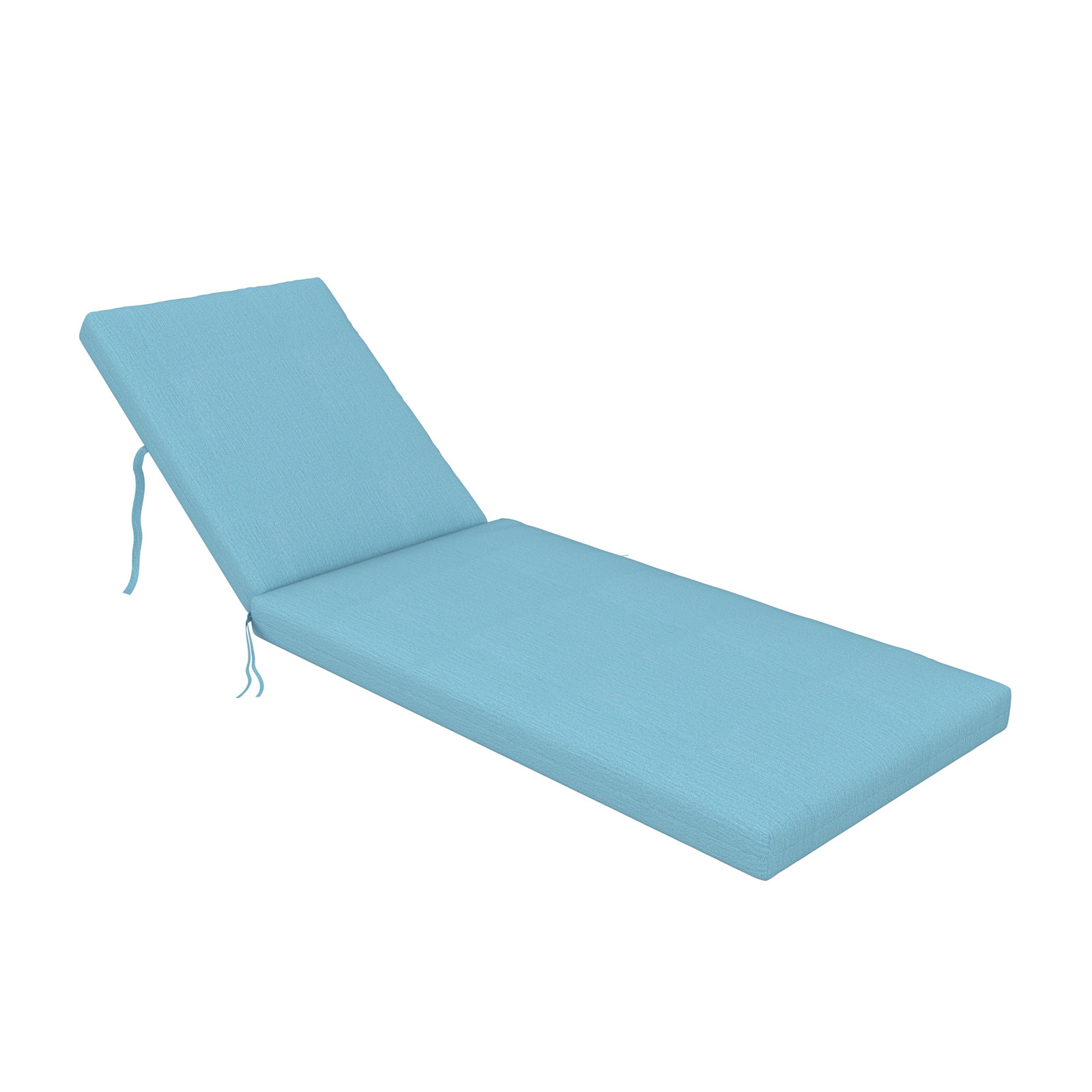 Outdoor Sunbrella® Chaise Lounge Cushion, 3.5" H x 25" W x 47"D, Cast Horizon Sunbrella® Plainweave