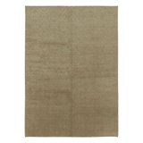 Rug & Kilim’S European-Inspired Rug In Brown With Arabesque Patterns In Pale Green