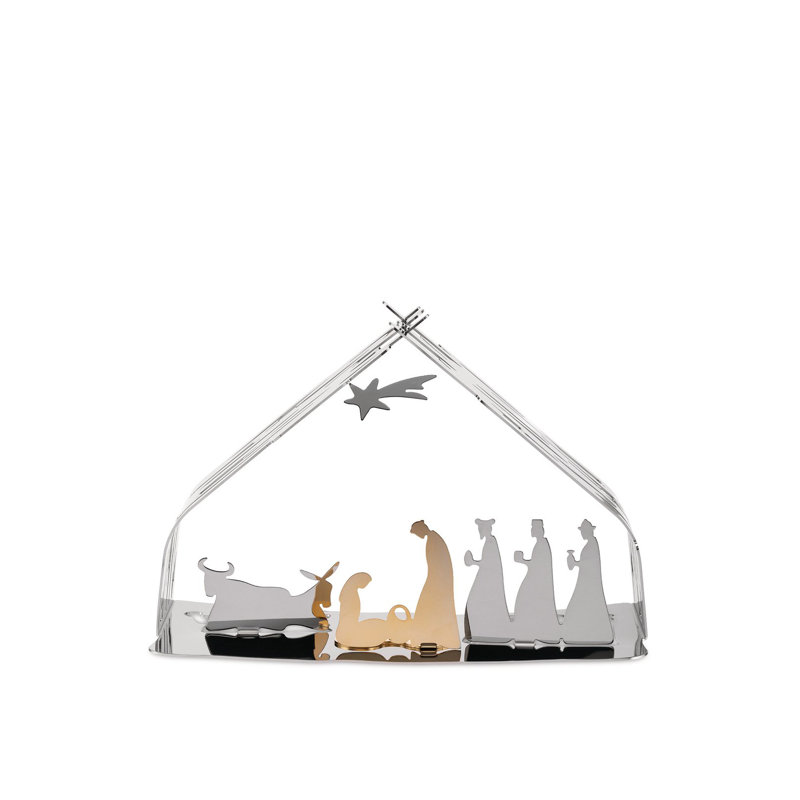 Bark Christmas Children Nativity Set, Stainless Steel