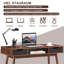 Grimaud Solid Wood Base Computer Desk