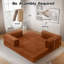 Canapé-lit Cloud Boneless Couch, canapé-lit convertible 5-en-1-2074095799