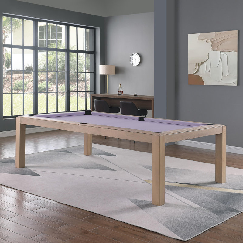 Ashmont HomeSeason 53.43'' L Pool Table, Light Purple Water