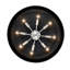 Luminaire suspendu 8 lumières avec abat-jour en métal Beesley-271359185