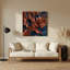 Art abstrait en métal 49 fleurs abstraites-1539813093