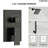 Pressure-Balanced Rainfall Shower System, High-Pressure Rain Shower Head with Handheld Spray-106893501