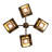 Sprig 4 Light Chandelier