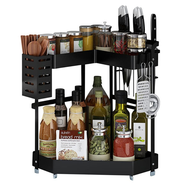 Belfry Kitchen 2-Tier Spice Rack | Wayfair.co.uk