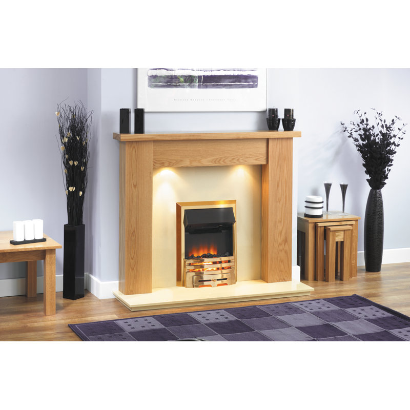 Inoue Wood Fireplace Surround