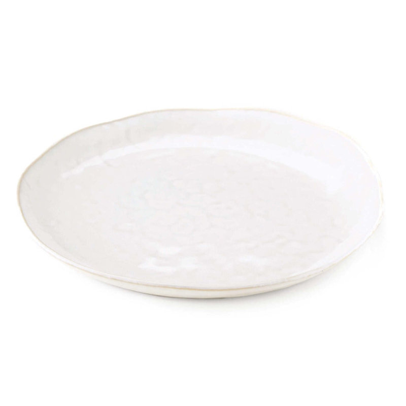 Burlington Handmade Stoneware Dinner Plate, Cloud