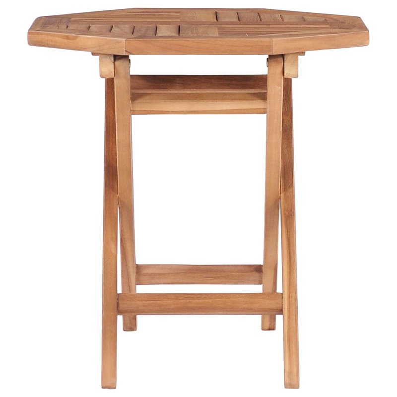 Boeld Square Teak Folding Outdoor Bistro Table , 45cm cm W 45cm cm D