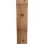 Attelle pour genoux rugueuse Funston, l 6 po x P 16 po x H 24 po, cèdre rouge de l'Ouest-1812888526-1812888343-1812888345