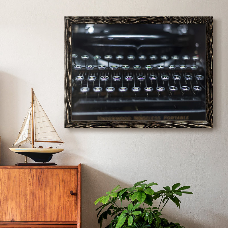 " Endless Stories ", Black, 28" H x 42" W x 1.5" D