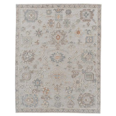 Sophia Athena Hand-Knotted Area Rug - Taupe - 12' x 15'
