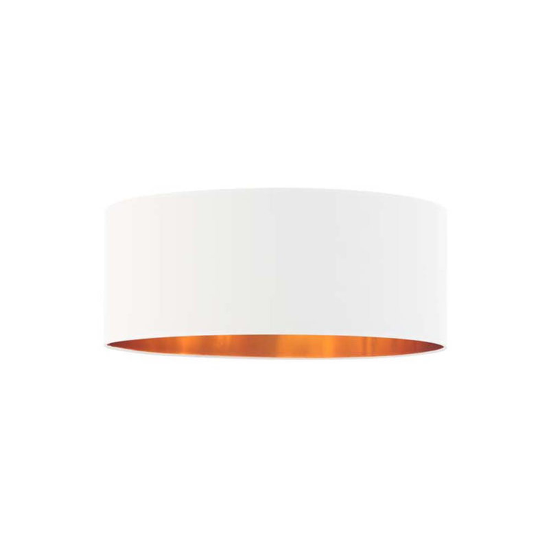 SunPrairie Fabric Flush Mount, White