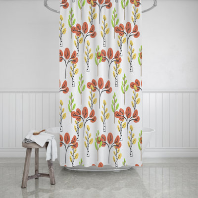 Alvery Floral Shower Curtain