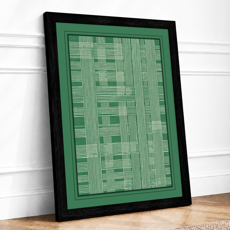 Circuit Board Grid Industrial - Framed Print, A1 - 84.1 x 59.4 cm, Black