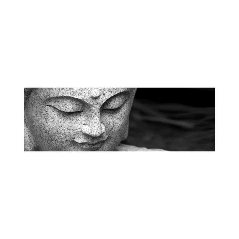 Chinese Buddha - No Frame Panoramic Print on Canvas, 121.92 cm H x 40.64 cm W x 3.175 cm D