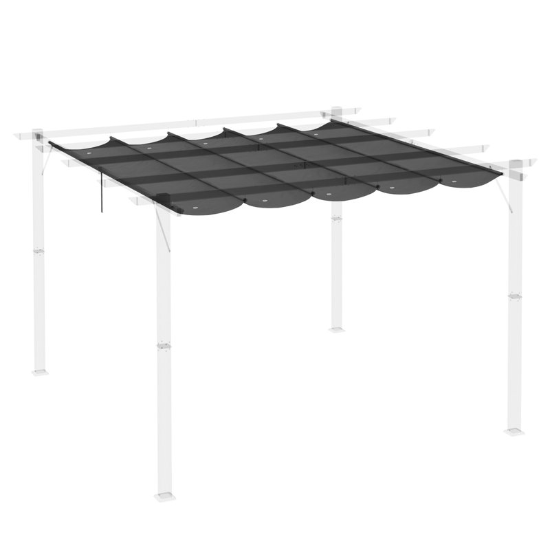 EvoNet DARK GREY Polyester Replacement Canopy for Awning