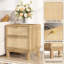 Ensemble de table de chevet 18 tiroirs 18,9 po l 18,9 po