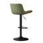 Lochie Swivel Adjustable Height Bar Stools Faux Leather Modern Barstools Upholstered Counter Stools-1433750556