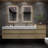 Albizu 79" Wall-Mounted Double Bathroom Vanity-69315983