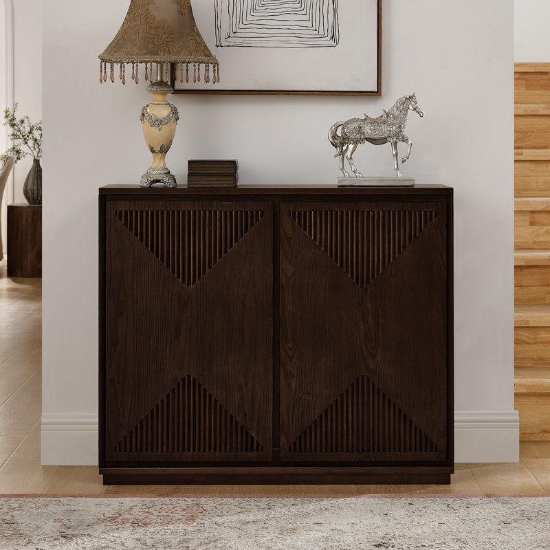 Armoire d'appoint Mid-Century, Noyer