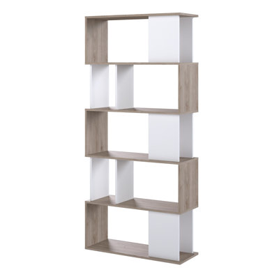 Laquanza 173.5cm H x 80cm W Standard Bookcase