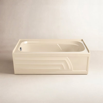 Colony 59.87'' x 29.87'' Soaking Acrylic Bathtub