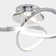 Cleophis Set of 2 Matt Black LED Loop Ceiling Lights