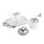 Harvest Stoneware Sugar And Creamer Set