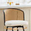 Tabouret de bar et de comptoir pivotant Cane-432696499-432696498