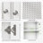Two Door Rattan Storage Cabinet With Adjustable Partition