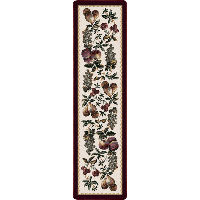 Tapis Alminus Fruit Medley, Tapis de couloir 2 pi 1 po x 7 pi 8 po
