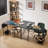 L Shaped Reversible Desk with CPU Stand-509571772