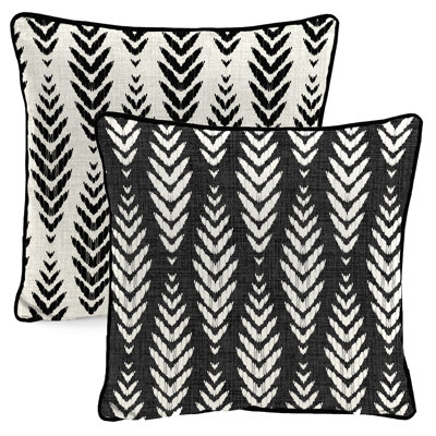16" x 16" Outdoor Throw Pillow with Welt