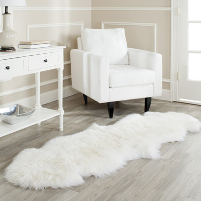 Keira Sheepskin Hand Woven Area Rug