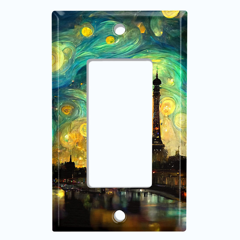 Plaque murale berçante Night Star Big City Lights